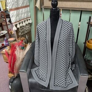 Max Studio Open Cardigan